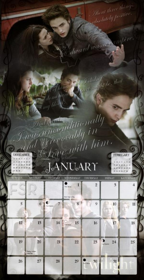 Снимка: Twilight Calendar 2014