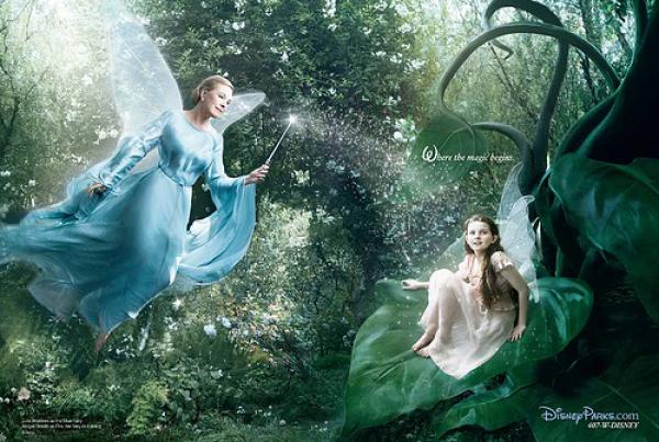 Джули Андрюс като Синята фея от "Пинокио" Снимка: Disney/Annie Leibovitz
