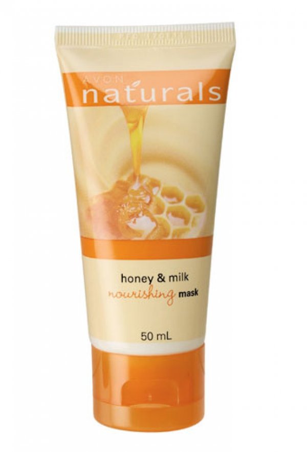 Хидратираща маска за лице с мед и мляко Naturals (Avon, 6 лв.)
