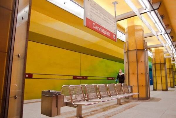 Снимка: junglemagazine.comСтанции на метрото в Мюнхен