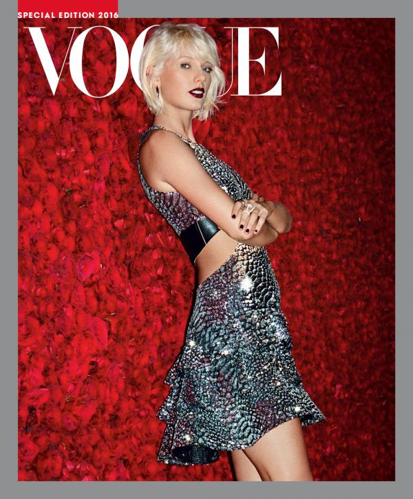 Тейлър Суифт за специалното издание на Vogue.
