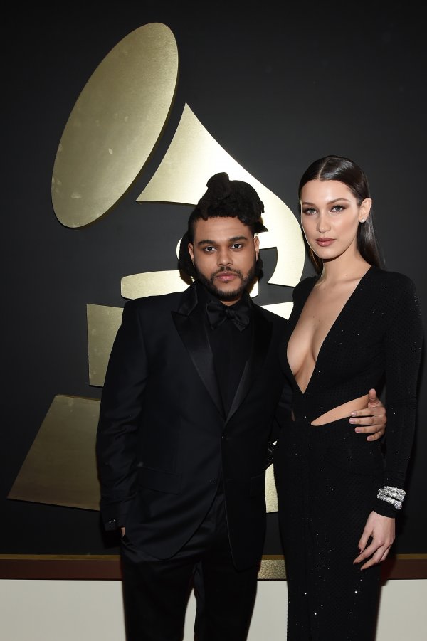 Бела Хадид, сестрата на Джиджи, с рапъра The Weeknd. Снимка: gettyimages.com