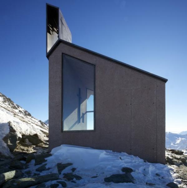 Снимка: archdaily.comПараклис в Тирол, Австрия