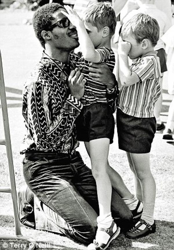 Стиви Уондър посещава училище за слепи през 1970 г.Снимка: Terry O'Neill