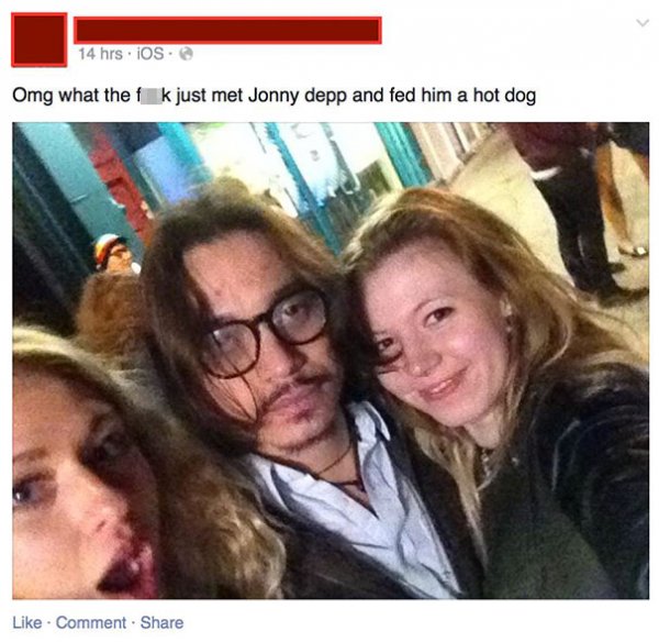 Джони Деп или не съвсем. Снимка: Facebook