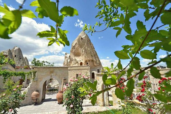 Снимка: architecturaldigest.comВ Кападокия, Турция може да се почувствате като Фред Флинстоун.