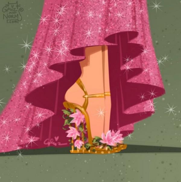 Жизел с Dolce & Gabbana, Снимка: Disney