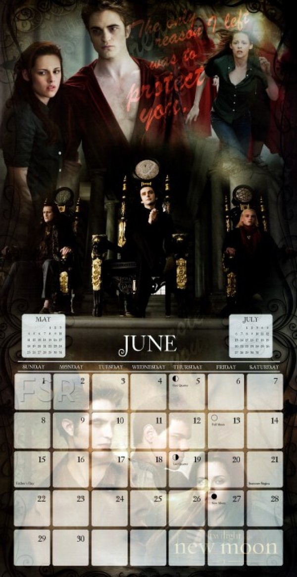 Снимка: Twilight Calendar 2014