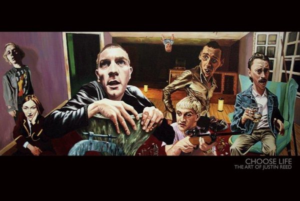 Trainspotting Илюстрация: Justin Reed