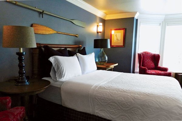 Снимка: architecturaldigest.comСтая в хотел Hudson Merchant House B&B.