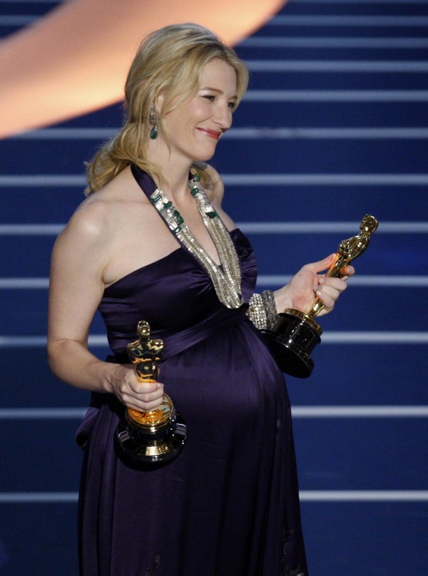 Снимка: ReutersКейт Бланшет беше бременна по време на наградите „Оскар“ 2008 с третия си син. Тогава тя беше номинирана в две категории (за представянето си в два различни филма) – за главна женска роля и за поддържаща женска роля.