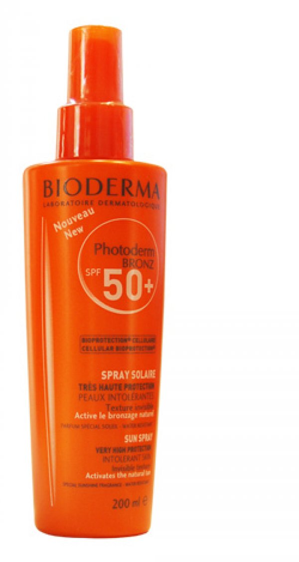 Photoderm BRONZ От Bioderma....Photoderm BRONZ активира засилва и трайно удължава естествения тен по време на излагане на слънце, като защитава клетките на кожата и я предпазва от фотостареене.Photoderm BRONZ защитава клетъчното ДНК и предпазва от фотостареене благодарение на патентаCellular BIOprotection®Photoderm Bronz предлага максимална защита за лице и тяло с фактор SPF 50 + / UVA 35, както и с фактор SPF 30/ UVA 16, които са подходящи дори за много светла и светла чувствителна кожаЛеката и приятна текстура е с лек слънчев аромат и не оставя бели следи