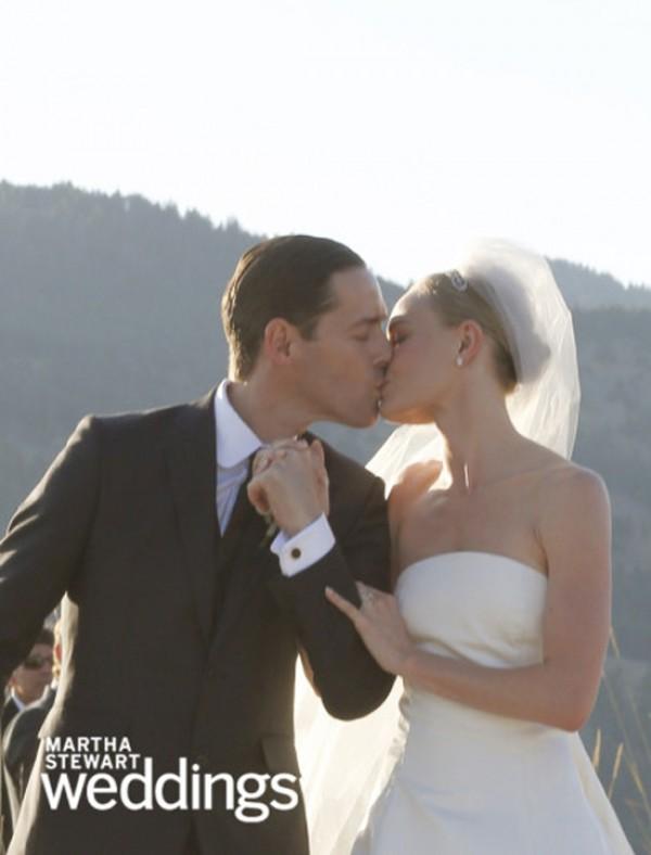 Кейт Босуърт; Снимка: сп. Маrtha Stewart Weddings
