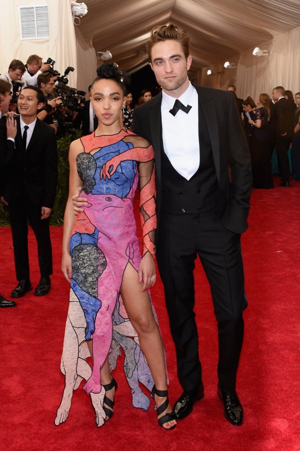 Робърт Патинсън и FKA Twigs; Снимка: Getty Images