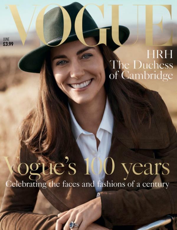 Kейт Мидълтън за британския Vogue; Снимка: Vogue
