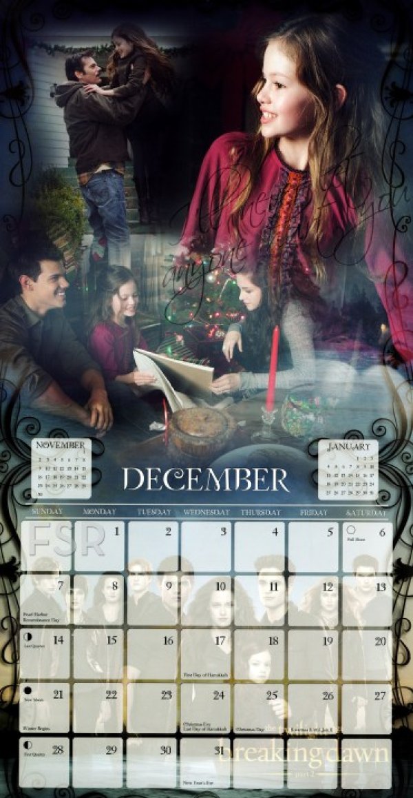 Снимка: Twilight Calendar 2014