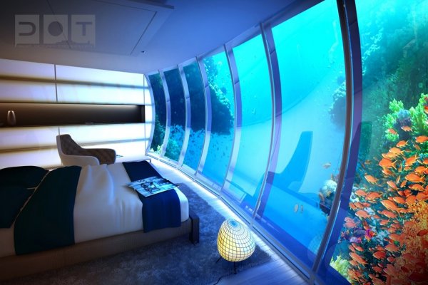 Спалня под водатаСнимка: home-designing.com