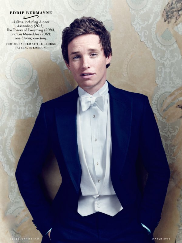 Еди Редмейн; Снимка: сп. Vanity Fair