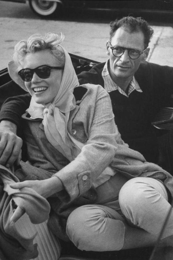 Мерилин и Артур, през 1956 г. Снимка: сп. Elle/Getty