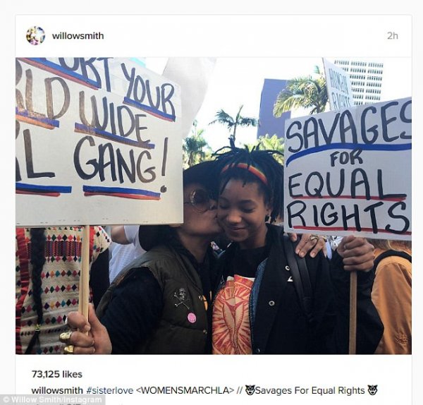 Уилоу Смит; Снимка: Instagram
