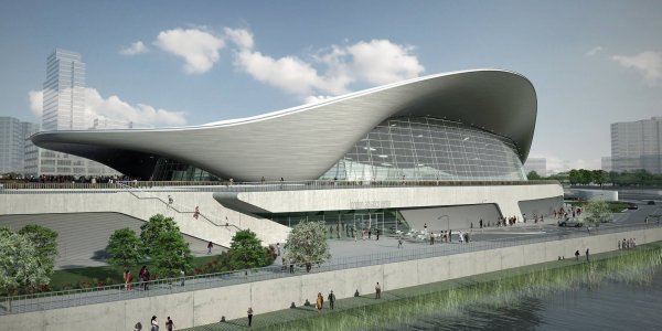 Акуатикс Център в ЛондонСнимка: designboom.com