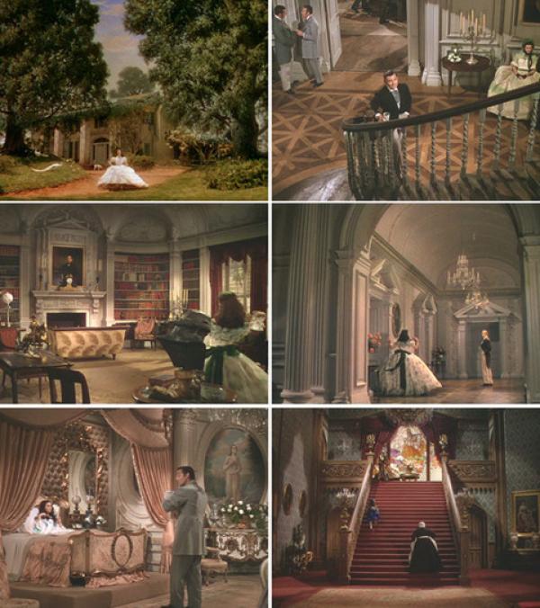 Снимка: аpartmenttherapy.com „Отнесени от вихъра” (Gone with the Wind - 1939) Филмът, който в много отношения поставя летвата доста високо за всички следващи стилни саги. Репликата: "Честно казано, скъпа моя, не ми пука", е безспорно една от най-запомнящите се в историята на киното, а Американската Филмова Академия класира филма  # 2 в списъка на най – великите любовни истории за всички времена (след „Казабланка” – 1942). Освен това Хати МакДаниъл става първата чернокожа американка, спечелила Оскар за ролята си на Мами във филма.