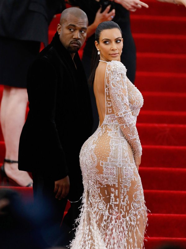 Ким и Кание; Снимка: gettyimages.com
