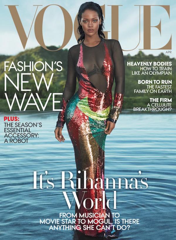 Риана за Vogue.