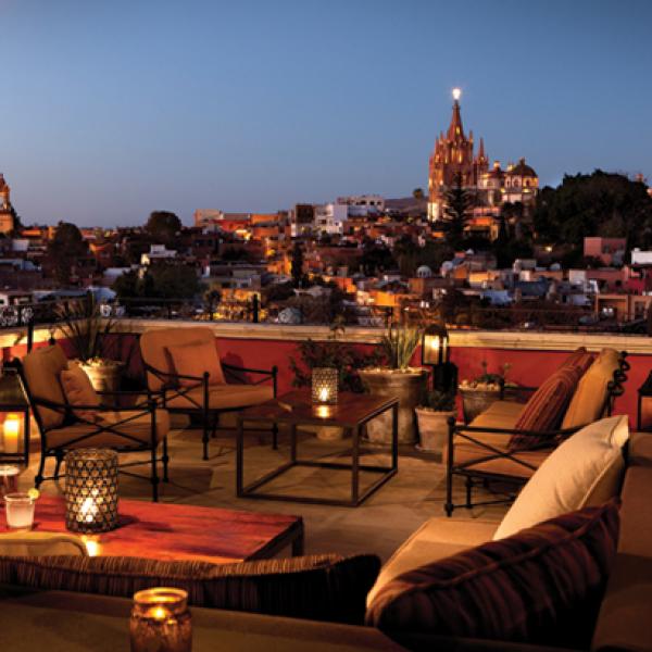 Luna Rooftop Tapas Bar в Роузууд Сан Мигел де Аленде, Мексико Снимка: askmen.com