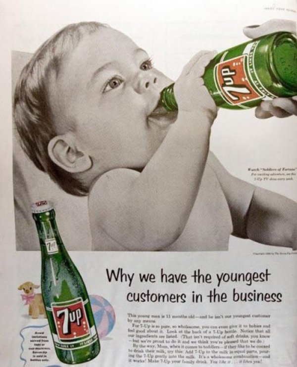 Защо имаме най-младите клиенти в бизнеса... Снимка: VintageAds