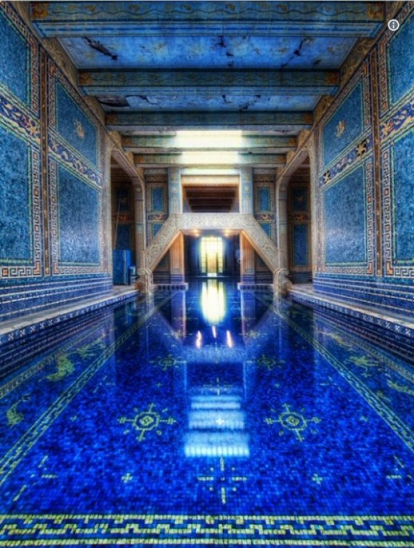 Hearst Castle Pool, Калифорния. Снимка: Instagram