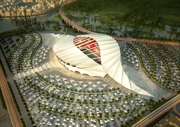 В Al-Khor ще бъде построен стадионът Al-Khor. Капацитет: 45 330 душиСнимка: Qatar 2022 Bid Committee