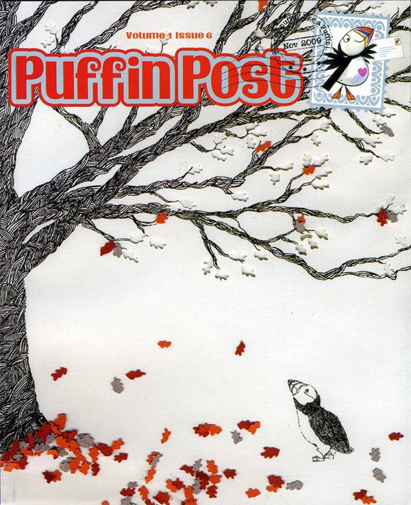 Корица на детското издание PuffinPost. Снимка: Helen Friel