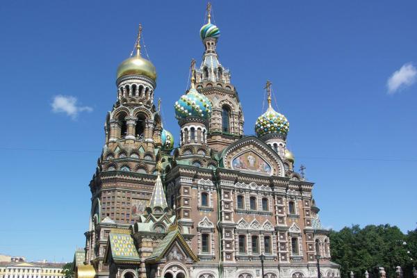 7. Храм „Спасител на кръвта“/„Възкресение Христово“, Санкт Петербург, РусияТази църква е построена между 1883 и 1907 година на мястото, на което цар Александър II е бил ранен смъртоносно през 1881 година.Снимка: Flickr/THE BLACKNESS