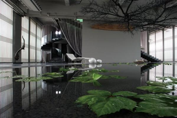 6. Green T. House Living Bath House Residence – ПекинИстинско усещане от Изтока. Художникът и дизайнер JinR пресъздава банята на императора от династията Тан. В СПА комплекса има четири къщички за почивка и огромна вана, пълна със зелен чай и минерална вода. В много от процедурите в СПА-то се използват масла и сезонни мехлеми, като се акцентира върху лечебната сила на чая и традиционната китайска медицина.Снимка: travel.yahoo.com