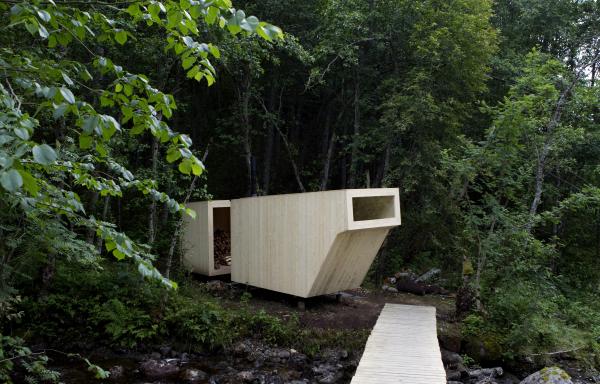 Поредната уникалмна сауна в Норвегия; Снимка: architecturaldigest.com