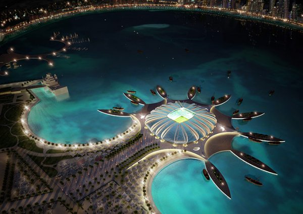 Стадионът в Доха; Капацитет: 44 950 душиСнимка: Qatar 2022 Bid Committee