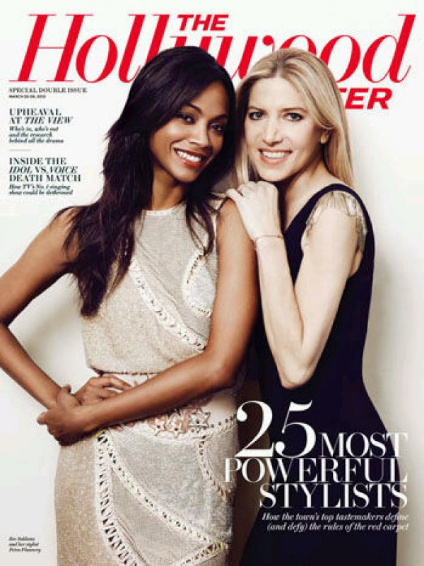 Зое Салдана и Петра Фланери, Снимка: сп. The Hollywood Reporter