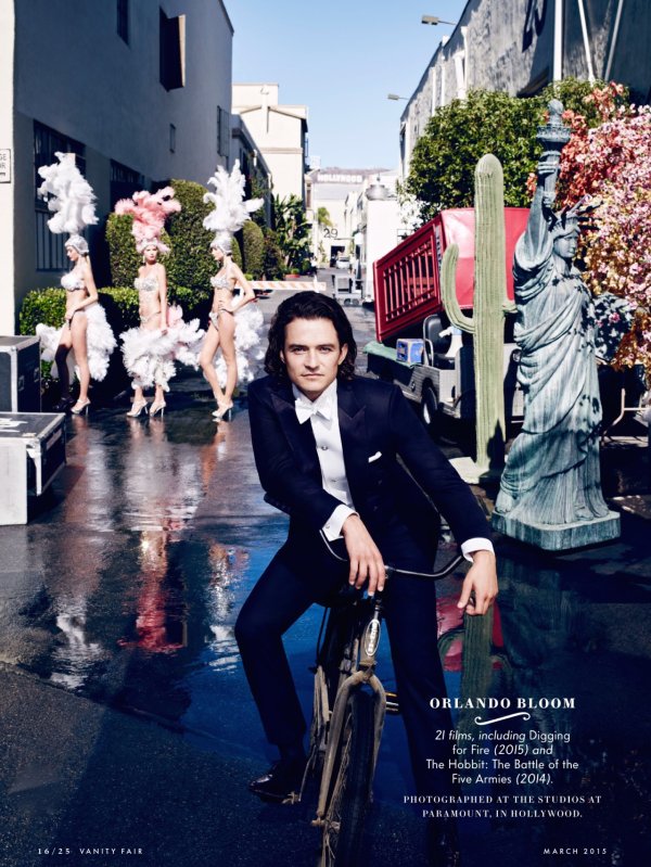 Орландо Блум; Снимка: сп. Vanity Fair