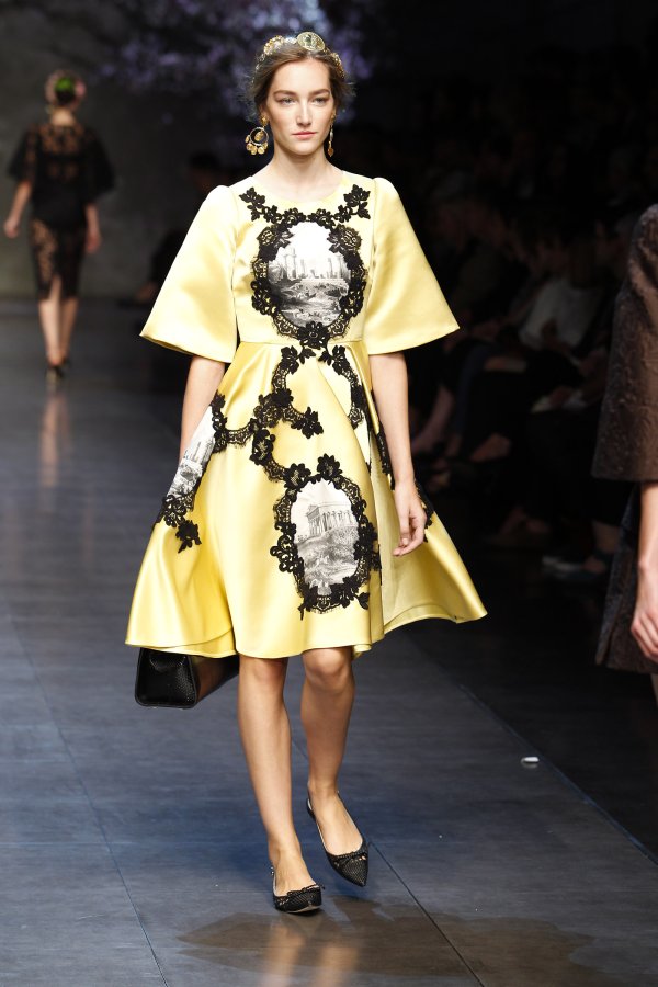 Снимка: Dolce & Gabbana Spring Summer 2014 Collection