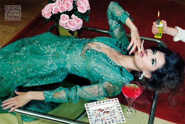 Снимка: Miles Aldridge/ Vogue Italia