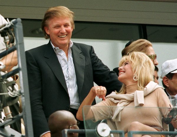 Тръмп и Ивана. Снимка: Reuters, архив