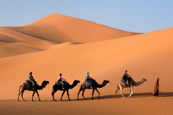 Sahara,АфрикаСнимка: DreamstimeСахара е с размер 8.6 милиона км2, което я прави най-голяма пустиня в света, покриваща огромна територия от Северна Африка. Около 4 милиона души живеят там. Сахара покрива по-голяма част от Мавритания, Западна Сахара, Алжир, Египет, Судан, Чад, Нигер и Мали, а се докосва до Мароко и Тунис. Сахара е много суха, но все пак получава валежи –няколко десетки милиметра на година.