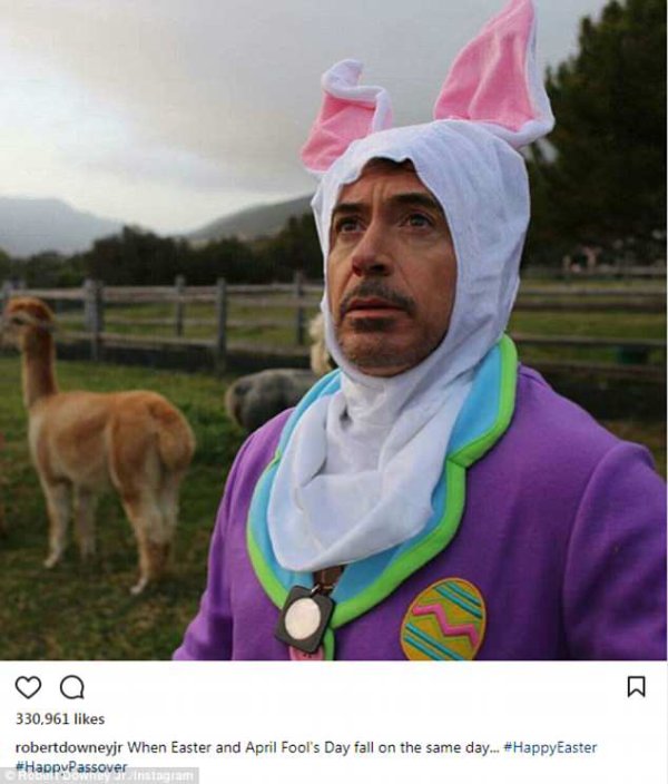 Робърт Даъни Джуниър; Снимка: Instagram