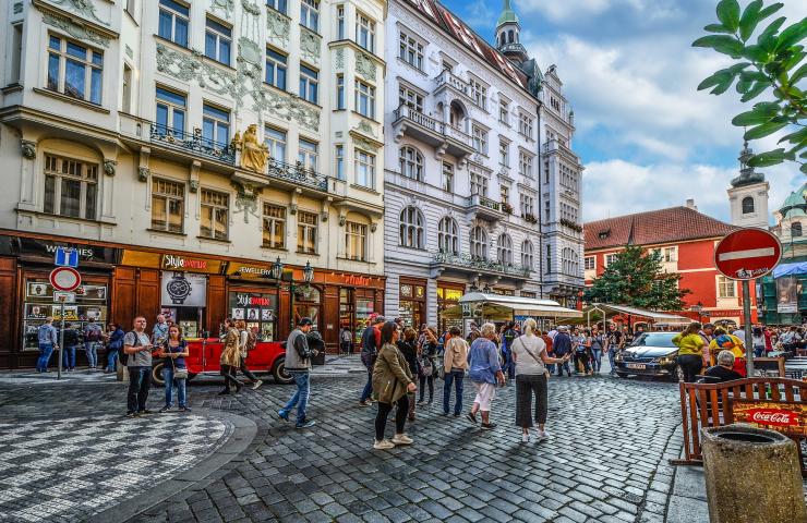 Прага, улица