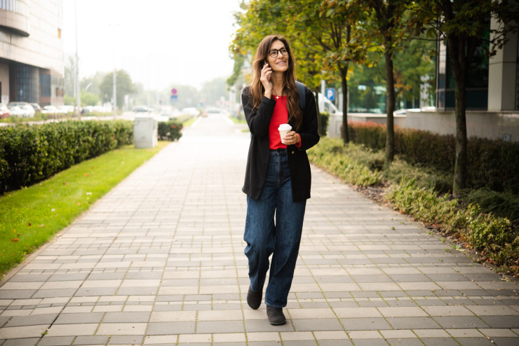 разходка, разговор