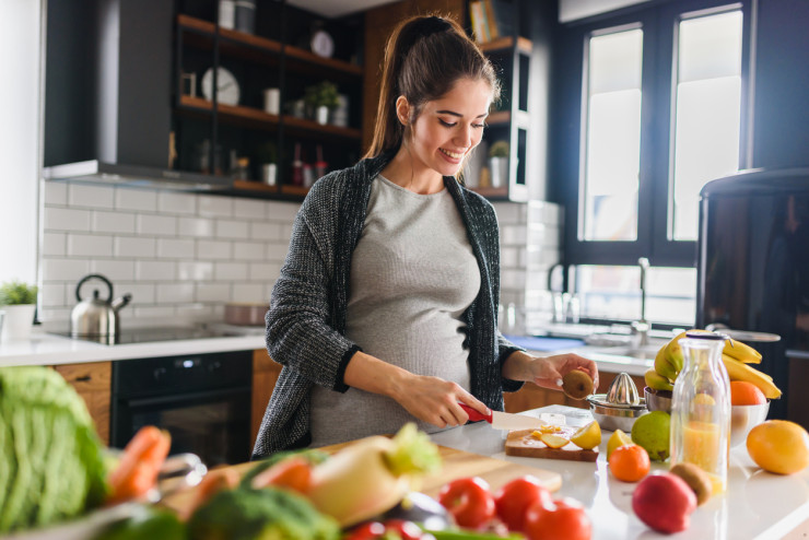 pregnant woman